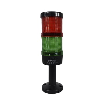 BALIZA MOD 2C 70mm 110VAC LED ROJO-VERDE