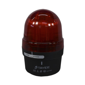 BALIZA TOR LED ROJO 24V AC/ DC 70mm