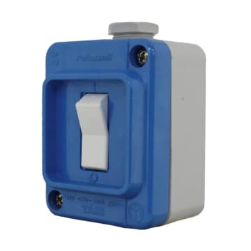 INTERRUPTOR S/PONER GRP 1P 16A 250VAC / 10A 400VAC, M20 IP67 62X80X48 mm