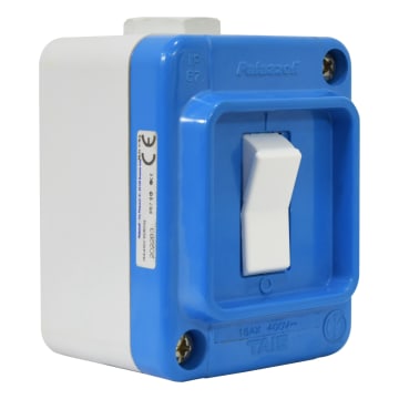INTERRUPTOR S/PONER GRP 3P 16A 400VAC 2XM20 IP67 62X80X48 mm