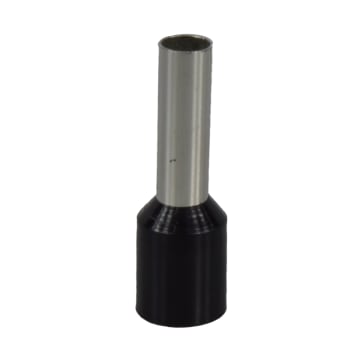 TERMINAL PIN HUECO NEGRO 10AW6 X 1 PQTE DE 100 UNID