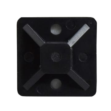 BASE ADH P/AMA 25X25 NEGRA 1 PQTE X 100