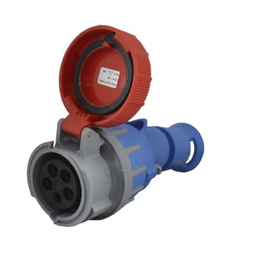 TOMA AEREA ROT-SECC 5X16A 400V 6H IP66/67/68/69 ROJA XCEE