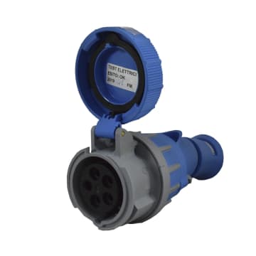 TOMA AEREA ROT-SECC 5X16A 220V 9H IP66/67/68/69 AZUL XCEE