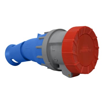 TOMA AEREA ROT-SECC 5X32A 400V 6H IP66/67/68/69 ROJA XCEE