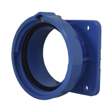 SOPORTE INCRUSTAR RECTO 65X83mm  USAR CON 16A 3P+N+T / 32A 2P+T 3P+T IP66/IP67/IP68/IP69