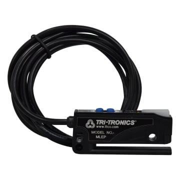 SENSOR DE ETIQUETAS MINI, SALIDA PNP ALIMENTACIÓN 5-30 VDC, CONECTOR CABLE