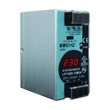 FUENTE SW 12VDC/100W 8.3 RIEL 100/240 VAC
