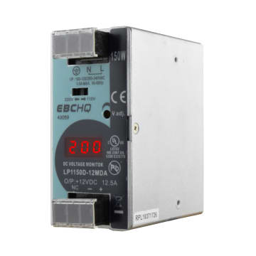 FUENTE SW 12VDC/150W RIEL UL