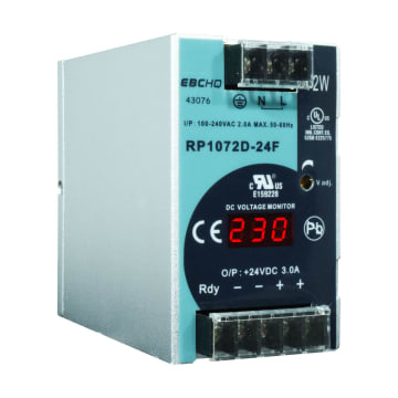 FUENTE SW 24VDC/72W RIEL UL