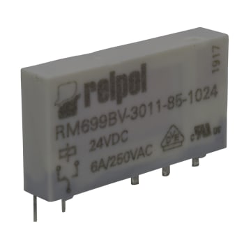 RELEVO SLIM 24 VDC 1 COM UL X 5 UND