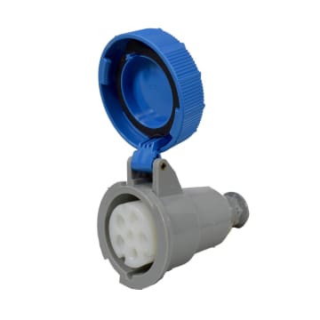 TOMA AEREA IND 16A 230VAC 4 POLOS+T