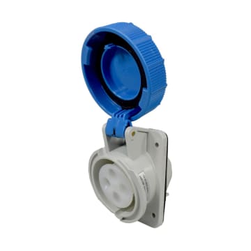 TOMA INC 16A INCLI 15° 230VAC 3 POLOS+T