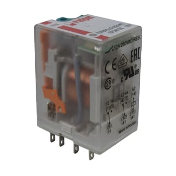 MINI RELEVOS 24VDC 8 PINES PLANOS UL