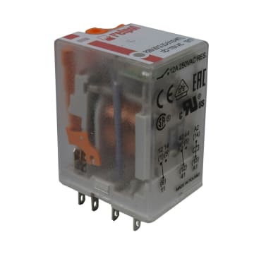 MINI RELEVO 110VAC 8 PINES PLANOS UL