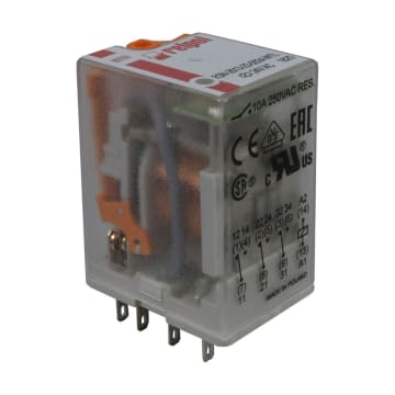 MINI RELEVO 24VAC 11 PINES PLANOS UL