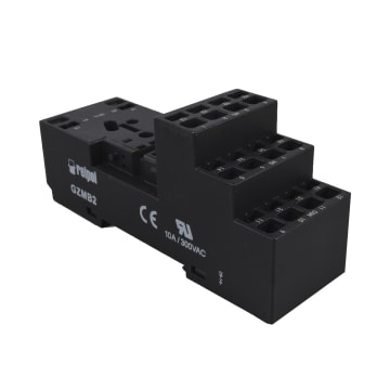 BASE 8 P CONEX RESORTE P/RIEL UL REL