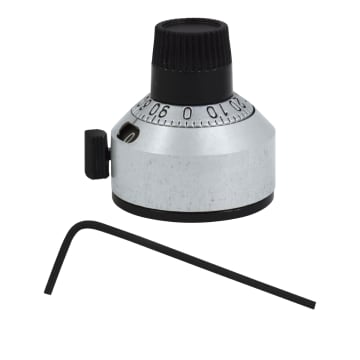 DIAL 0-15 VUELTAS PARA EJE DIAMETRO 6.35 MM