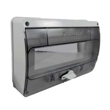 TAPA CON VENTANA TRANSPARENTE Y CARRIL