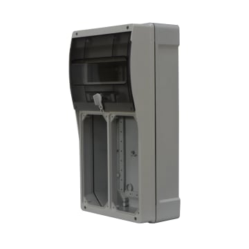 CONT PLAST 10MODUL BASES CON INT X2 IP66