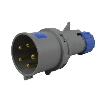 CLAV 5X32A 230V 9H IP44 AZUL
