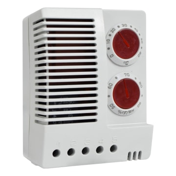 TERMO-HIGROM ELECT 50-90% HR/0-60C 230VAC