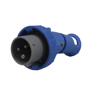 CLAVIJA AEREA 3X16A 220V 6H IP66/67/68/69 AZUL XCEE