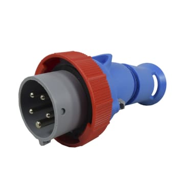 CLAVIJA AEREA 5X16A 400V 6H IP66/67/68/69 ROJA XCEE