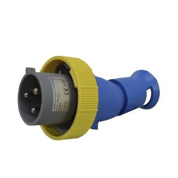 CLAVIJA AEREA 3X32A 110V 4H IP66/67/68/69 AMARILLA XCEE