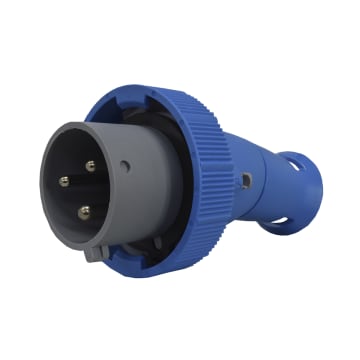 CLAVIJA AEREA 3X32A 220V 6H IP66/67/68/69 AZUL XCEE