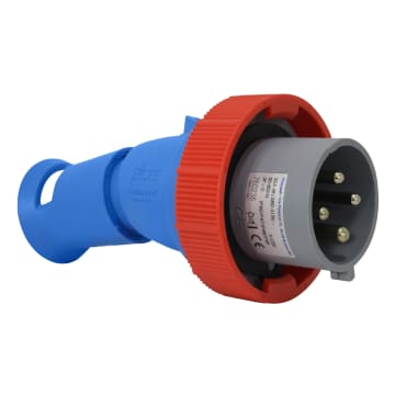 CLAVIJA AEREA 4X32A 400V 6H IP66/67/68/69 ROJA XCEE