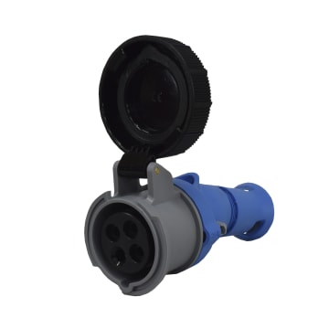 TOMA AEREA 4X16A 500V 7H IP66/67/68/69 NEGRA XCEE
