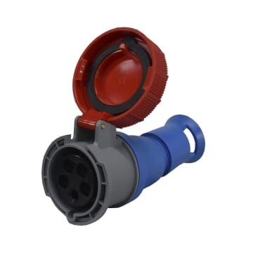 TOMA AEREA 5X32A 400V 6H IP66/67/68/69 ROJA XCEE