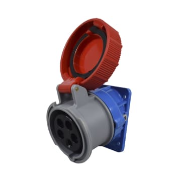 TOMA INCRUSTAR INCLI 5X16A 400V 6H IP66/67/68/69 ROJA XCEE