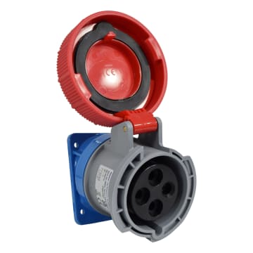 TOMA INC 4X32A 440V 3H IP66/67/68/69 ROJO XCEE