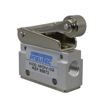 V PALANCA CORTA ROLD 1/8"NPT NC 3/2