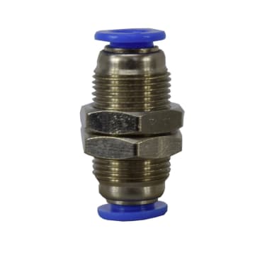 RACOR INST UNION P/MANG 6mm BRONCE X 10 UNID