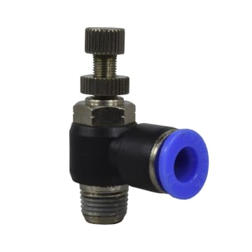 CONTROL DE VELOC DTO MANG 1/4" CONEX 1/8" NPT M