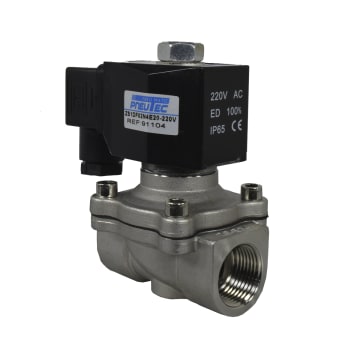 EV INOX 3/4" NPT 220VAC 0-116 PSI