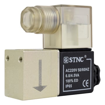 EV 1/4"NPT 220VAC 7.1-142PSI