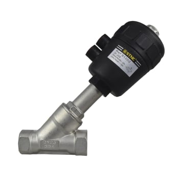 VALVULA INCLI 2/2 NC PTO 1" NPT 0-230 PSI