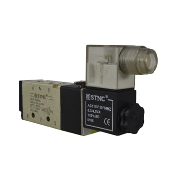 V SOL 5/2 1/4"NPT 110VAC NC AC PIL 1 SOL