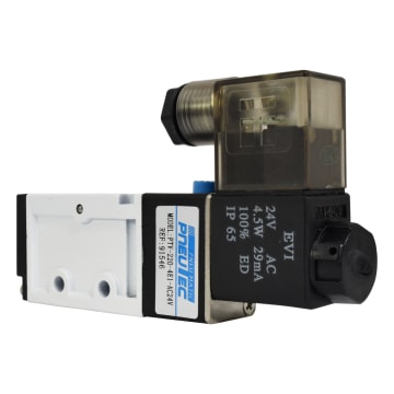 V SOL 5/2 ANC 22mm 1/4 NPT 24VAC AC PIL 1 SOL
