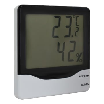TERM-HIGROMETRO HUM/TEMP 10-99% /-50a70C MAX-MIN