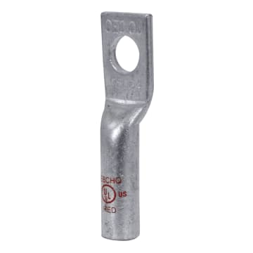 TERMNAL TUB B LAR 8AWG DIA 1/4 ROJO UL