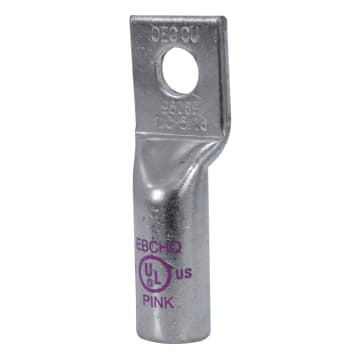 TERMNAL TUB B LAR 1/0AWG DIA 5/16 ROSADO UL