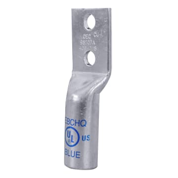TERMNAL TUB B LAR 2H 400MCM DIA 3/8 AZUL
