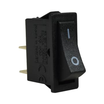 INT BALANCIN RECT NEGRO 2 POSC RECT 16(4)A 250V X 10 UNID