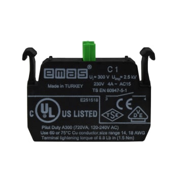 BLOQUE CONTACTO NA 230V