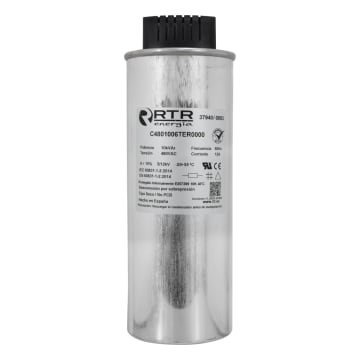 CONDENSAD TRIF P/FP 10KVAR/480VAC 60HZ UL ESPAÑA
